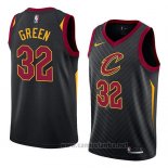 Camiseta Cleveland Cavaliers Jeff Green #32 Statement 2018 Negro