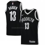 Camiseta Nino Brooklyn Nets James Harden #13 Icon Negro