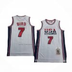 Camiseta USA 1992 Larry Bird #7 Blanco1