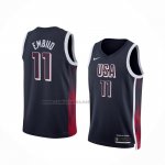 Camiseta USA 2024 Joel Embiid #11 Azul