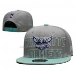 Gorra Charlotte Hornets 2023 NBA Draft Snapback Gris