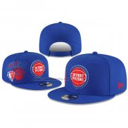 Gorra Detroit Pistons 75th Azul