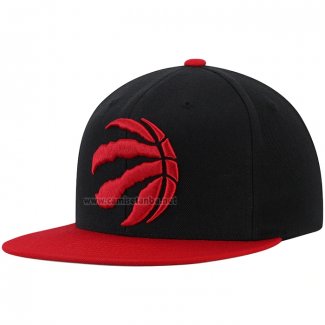 Gorra Toronto Raptors Mitchell & Ness Rojo Negro