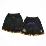 Pantalone Los Angeles Lakers Retro Just Don 2024 Negro