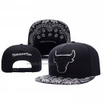 Gorra Chicago Bulls Mitchell & Ness Snapback Negro