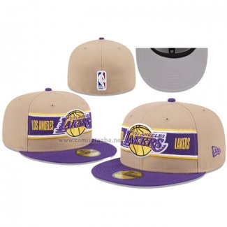 Gorra Los Angeles Lakers Unadjustable New Era 2024 9FIFTY Violeta