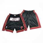 Pantalone Miami Heat Just Don Rojo Negro