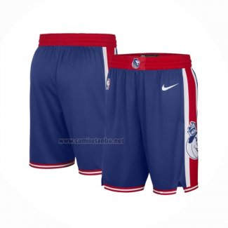 Pantalone Sacramento Kings Ciudad 2024-25 Azul