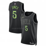 Camiseta New Orleans Pelicans Herbert Jones NO 5 Ciudad 2023-24 Negro