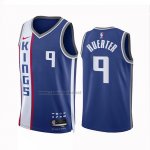 Camiseta Sacramento Kings Kevin Huerter #9 Ciudad 2023-24 Azul