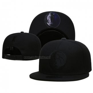 Gorra Dallas Mavericks Black On Black 9FIFTY Snapback Negro