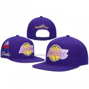 Gorra Los Angeles Lakers 1988 NBA Snapback Finals Violeta