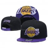 Gorra Los Angeles Lakers Violeta Negro