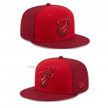 Gorra Miami Heat Tri-Tone Rojo