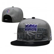 Gorra Sacramento Kings 2023 NBA Draft 9FIFTY Snapback Gris Negro