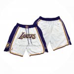 Pantalone Los Angeles Lakers Just Don Blanco