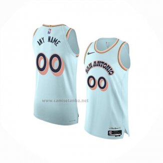 Camiseta San Antonio Spurs Personalizada Ciudad 2024-25 Verde