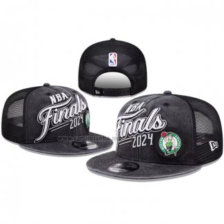 Gorra Boston Celtics Adjustable 2024 Eastern Conference Champions Negro