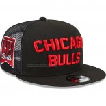 Gorra Chicago Bulls Stacked Script 9FIFTY Snapback Negro