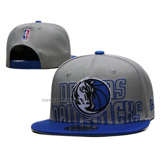 Gorra Dallas Mavericks 2023 Dtaft 9FIFTY Gris