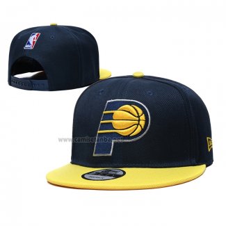 Gorra Indiana Pacers Amarillo Azul