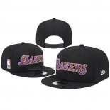 Gorra Los Angeles Lakers Logo Blend 9FIFTY Snapback Negro