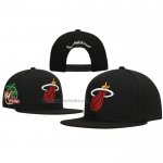 Gorra Miami Heat Adjustable Snapback Negro