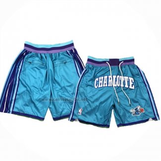 Pantalone Charlotte Hornets Classics 1996-97 Azul