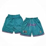 Pantalone Charlotte Hornets Retro Just Don Verde