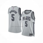 Camiseta Orlando Magic Paolo Banchero #5 Ciudad 2024-25 Blanco