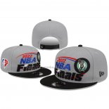 Gorra Boston Celtics 2022 NBA Finals Gris