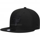 Gorra Chicago Bulls Black On Black 9FIFTY Snapback Negro