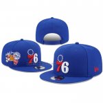 Gorra Philadelphia 76ers Adjustable Icon 9FIFTY Snapback Azul