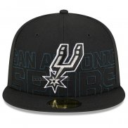 Gorra San Antonio Spurs 2023 NBA Draft 9FIFTY Snapback Negro