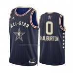 Camiseta All Star 2024 Indiana Pacers Tyrese Haliburton NO 0 Azul