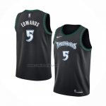 Camiseta Minnesota Timberwolves Anthony Edwards #5 Classic Negro