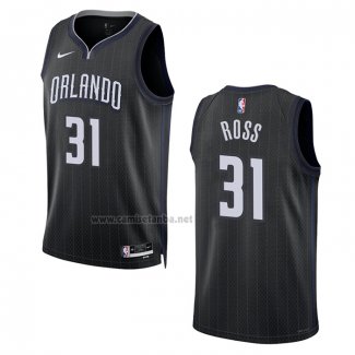 Camiseta Orlando Magic Terrence Ross #31 Ciudad 2022-23 Negro