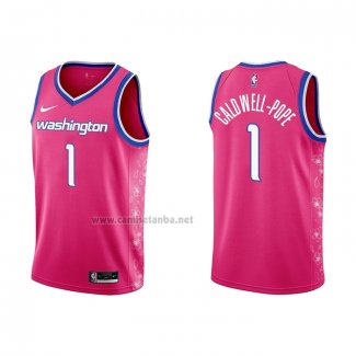 Camiseta Washington Wizards Kentavious Caldwell-Pope #1 Ciudad 2022-23 Rosa