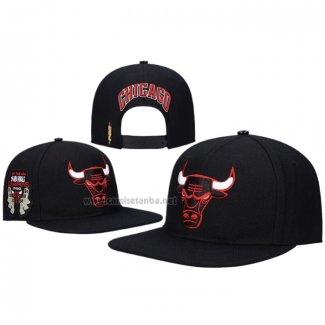 Gorra Chicago Bulls Adjustable NBA Finals Champions Negro