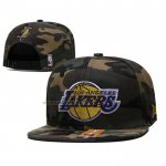 Gorra Los Angeles Lakers Adjustable Camuflaje Verde