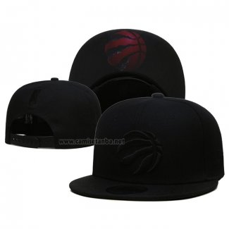 Gorra Toronto Raptors Black On Black 9FIFTY Snapback Negro