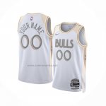 Camiseta Chicago Bulls Personalizada Ciudad 2024-25 Blanco