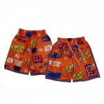 Pantalone New York Knicks Slap Sticker 2024 Naranja