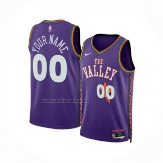 Camiseta Phoenix Suns Personalizada Ciudad 2024-25 Violeta