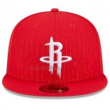 Gorra Houston Rockets 2023 NBA Draft 9FIFTY Snapback Rojo