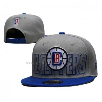 Gorra Los Angeles Clippers 2023 NBA Draft 9FIFTY Gris Azul