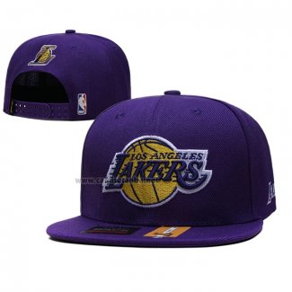 Gorra Los Angeles Lakers Adjustable Snapback Violeta