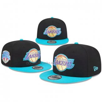 Gorra Los Angeles Lakers Arcade Scheme Negro Verde