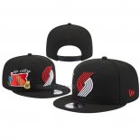 Gorra Portland Trail Blazers Icon 9FIFTY Snapback Negro