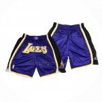 Pantalone Los Angeles Lakers Just Don Violeta2